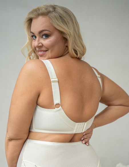 Bra soft full cup Krisline Cotton Flower