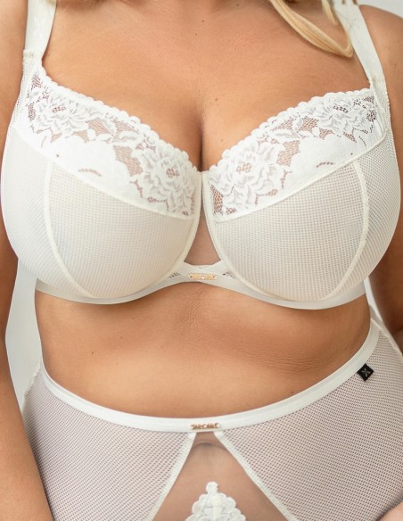 Bra soft full cup Krisline Cotton Flower