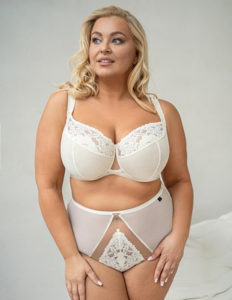 Biustonosz miękki full cup Krisline Cotton Flower