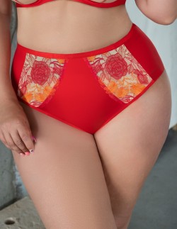 Figi damskie z wysokim stanem Krisline Sweetheart,...