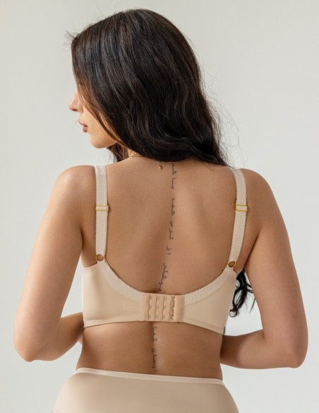 Bra soft half cup Plunge Krisline Glow