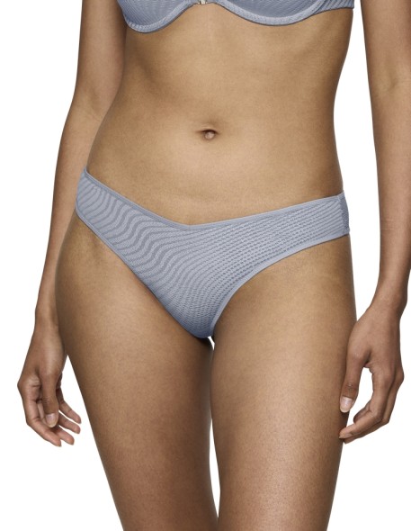 Thong Triumph Harmony Spotlight High Leg Brazilian eggshell blue 
