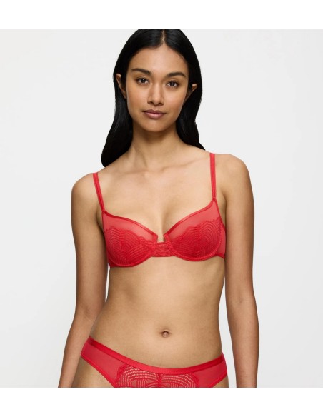 Biustonosz miękki Triumph Delightful Spotlight W rouge 