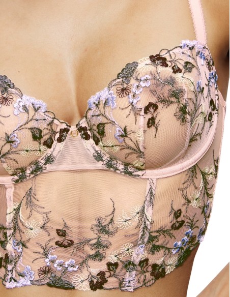 Half corset Triumph Sensual Spotlight Wired Corset foundation nude