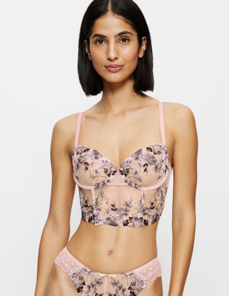 Half corset Triumph Sensual Spotlight Wired Corset foundation nude