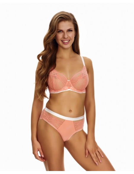 Biustonosz miękki Lupoline 2452, koronkowy