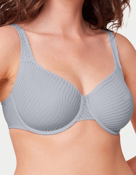 Bra soft Triumph Harmony Spotlight W01 eggshell blue