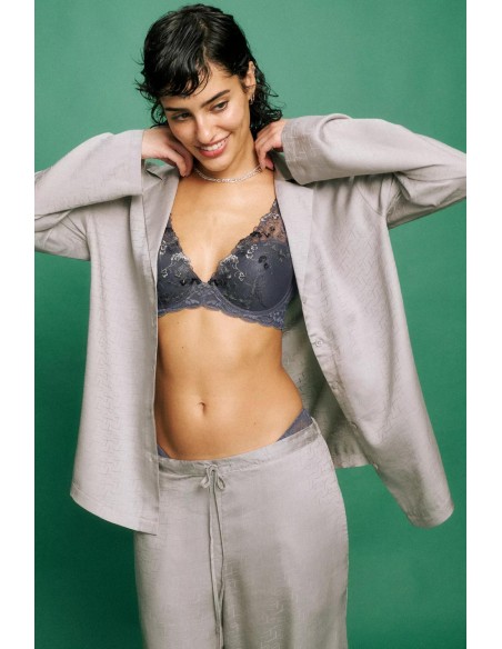 Biustonosz braletka Triumph Sensual Spotlight WP pebble grey 