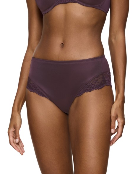 Majtki z wysokim stanem Triumph Ladyform Soft Maxi purple dusk 