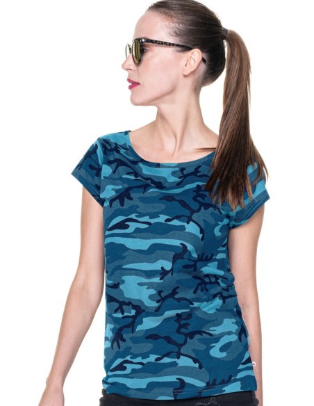 T-shirt camouflage women's 21353, Promostars