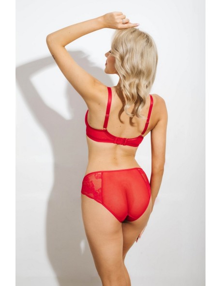 Figi damskie Amelia Mediolano 19201 czerwone z...