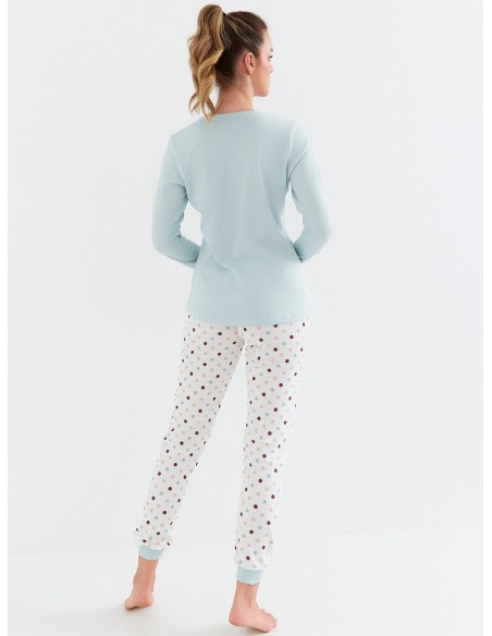 Pajamas women's bawełniana interlock Cana 433 plus size