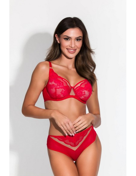 Biustonosz amelia semi 19203 red Mediolano