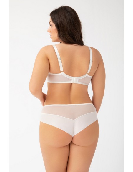 Gorsenia K497/1 Paradise women's high-waisted briefs white