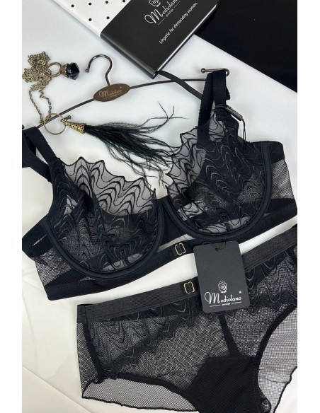 Bra lacy soft Charlotte Mediolano 24001