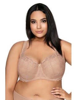 Bra plus size padded Carmela Mat M-053/22 beige