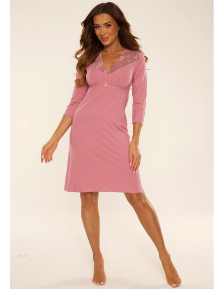 Shirt night wiskoza Lilian De Lafense 810