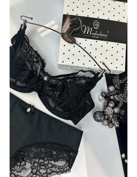 Koronkowy biustonosz miękki Hera Mediolano 24002 