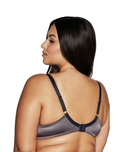 Bra half padded Ava 1030 gray maxi