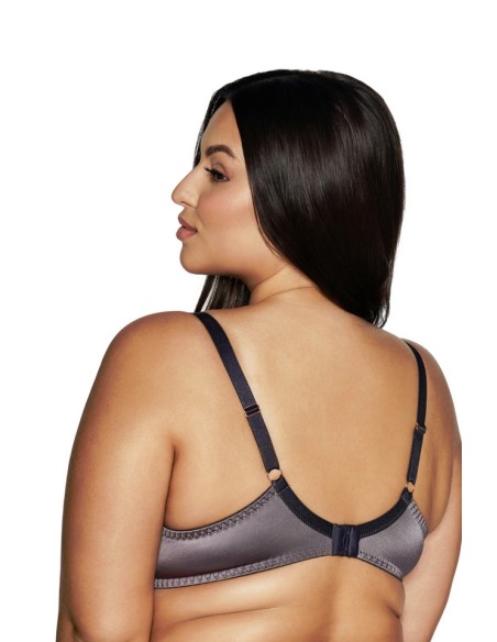 Bra half padded Ava 1030 gray maxi