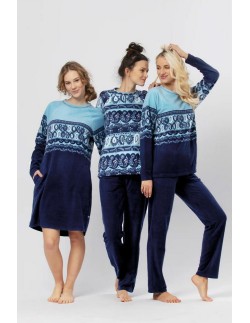 Ciepła shirt night Key LHD 893 b24 2