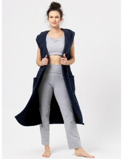 Kamizelka damska długa Key LHW 151 b24 