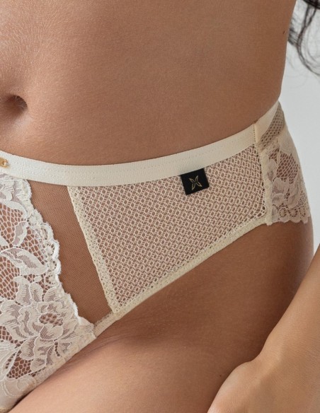 Majtki brazyliany Krisline Cotton Flower 