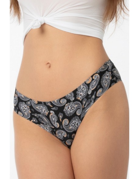 Majtki damskie brazyliany Julimex Paisley 