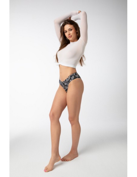 Majtki damskie brazyliany Julimex Paisley 
