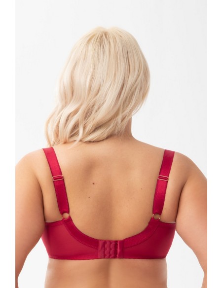 Gorsenia K888 Poesia lacy soft bra red 