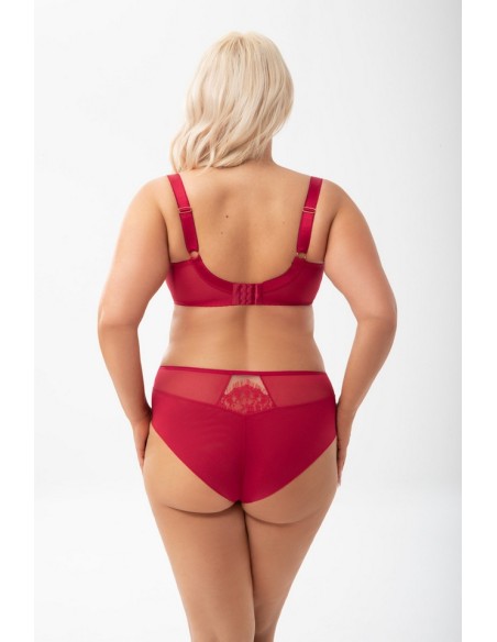 Gorsenia K888 Poesia lacy soft bra red 