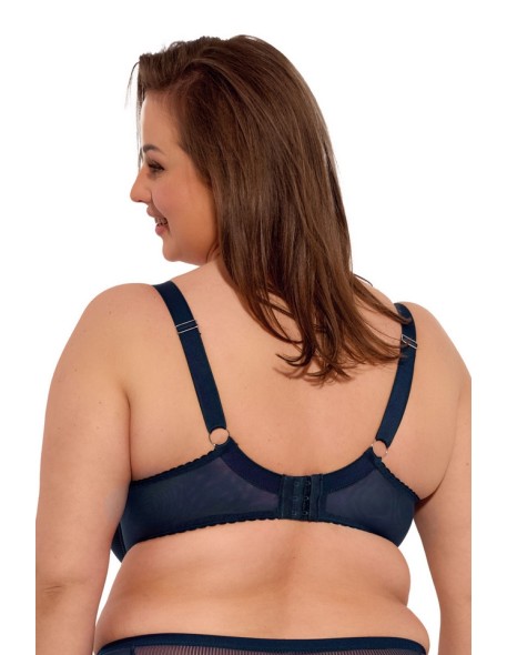 Bra half padded Gaia 1058 Sonia Maxi navy blue