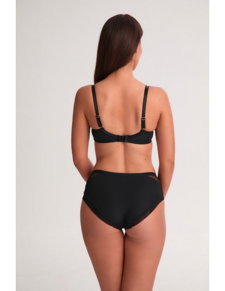 Bra half padded Gaia Paris 1302 black