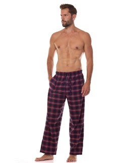 Trousers od pajamas men's in kratę L&L Ben 2472