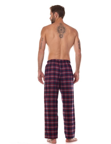 Trousers od pajamas men's in kratę L&L Ben 2472