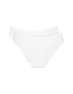 Briefs women's Triumph Sense Of Cotton Tai 2P white 2 pak