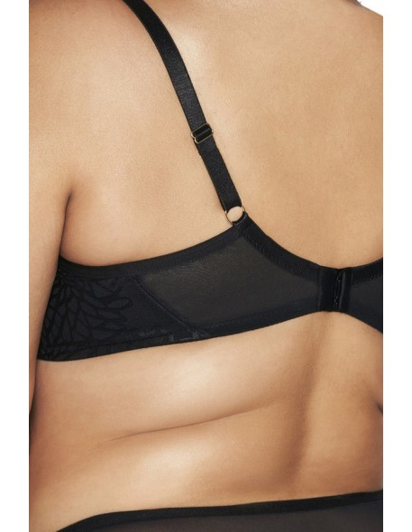 Bra with paskami Ava 2098 black