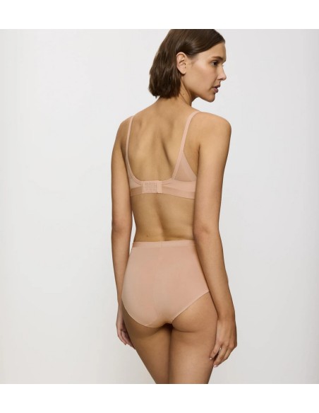 Soft bra without underwires Triumph Shape Smart N neutral beige