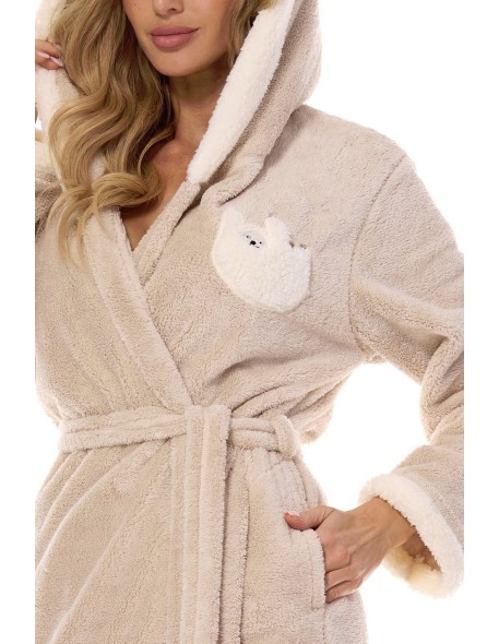 Bathrobe ladies' short L&L Lazy 2411