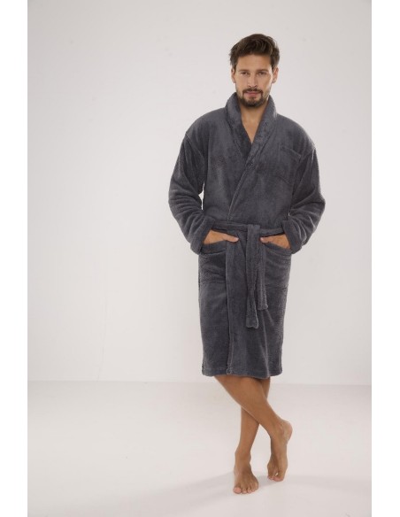 Szlafrok De Lafense 811 Plusz M-2XL męski Forex