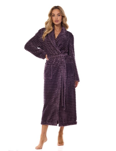 Bathrobe ladies' long L&L Rita 2415