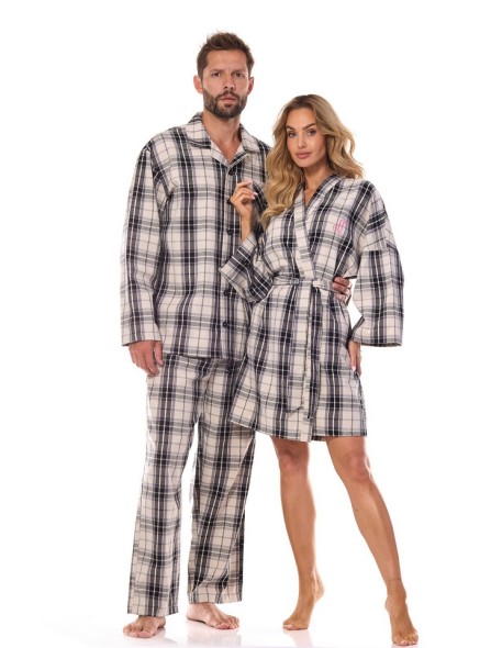 Bathrobe ladies' thin in kratę L&L Roxy 2474