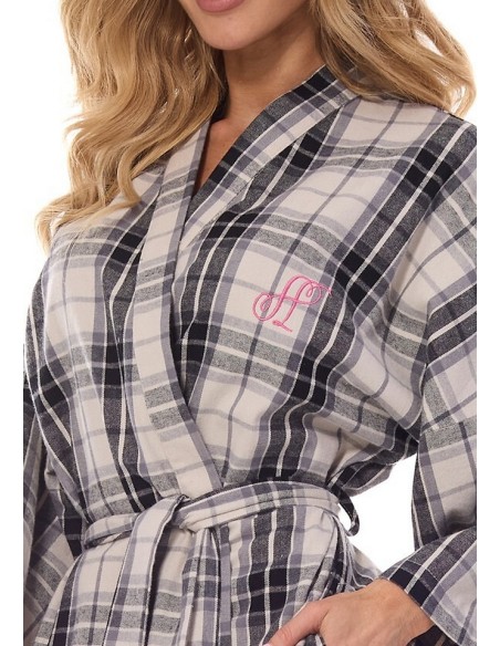 Bathrobe ladies' thin in kratę L&L Roxy 2474
