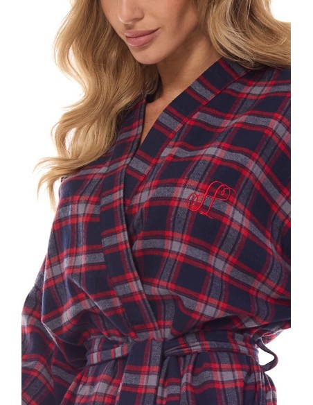 Bathrobe ladies' thin in kratę L&L Roxy 2474