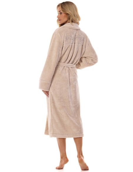 Elegancki szlafrok damski Camelia 2413 L&L, ciepły i komfortowy