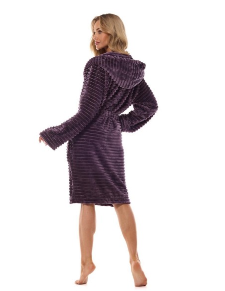 Bathrobe ladies' ciepły L&L Robin 2416