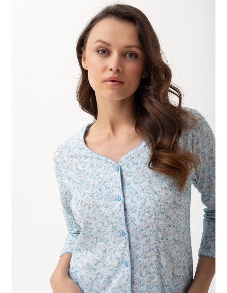 Pajamas 668 dł/r 3XL L24 women's rozpinana Luna