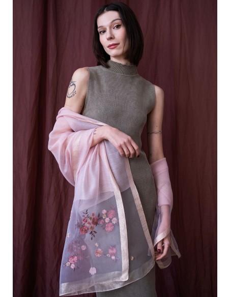 Szal damski Tender Flowers Art Of Polo 23423 