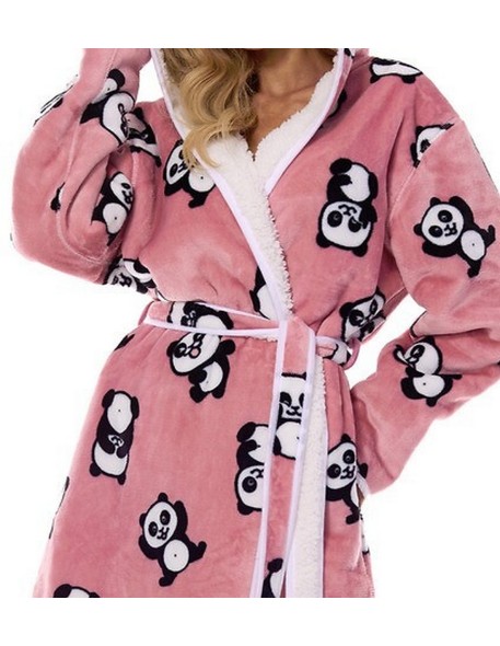 Bathrobe ladies' gruby L&L Sara 2417
