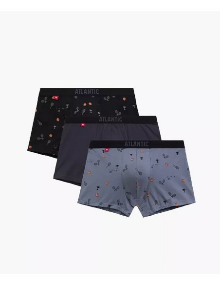 Majtki męskie szorty Atlantic 3MH-050 trzypak 